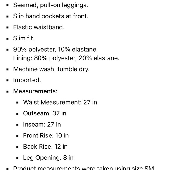 🌸 NWT SPANX Luxurious Faux Suede Leggings Tan Camel size Small {Sold Out} - Picture 14 of 15